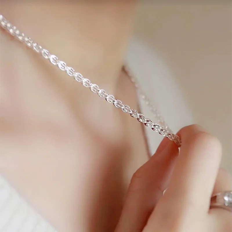 925 Sterling Silver Exquisite Phoenix Tail 18-Inch Necklace for Women – Christmas Party Gift Jewelry Fashion