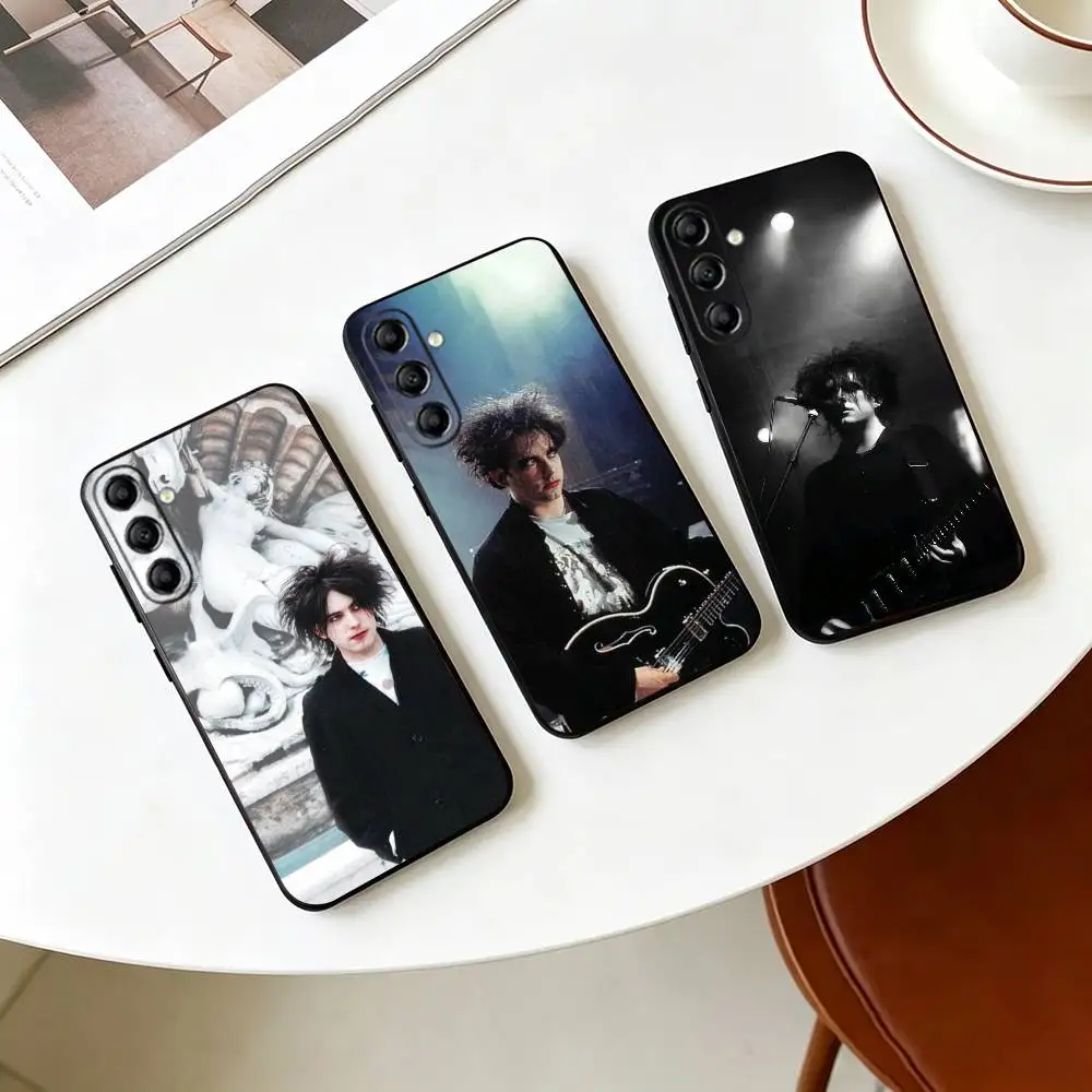 Goth Rock Singer Robert Smith  Phone Case Black Silicone Soft For Samsung Galaxy A73,A72,A71,A70,A53,A52,A51