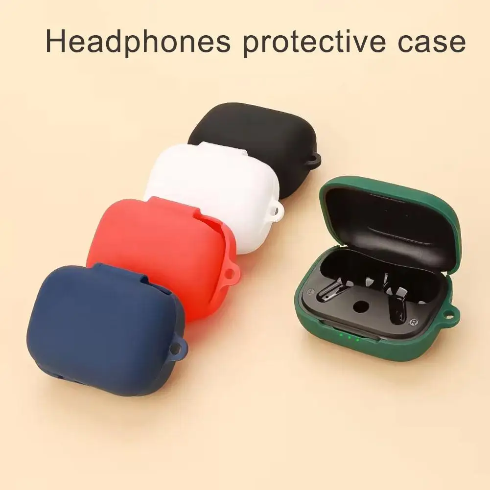 Earfun Air Pro 4 Earfun Air Pro 4 Headphone Bluetooth Bag One-piece Silicone Bin Charging Soft Storage Accessories Cas P9f0