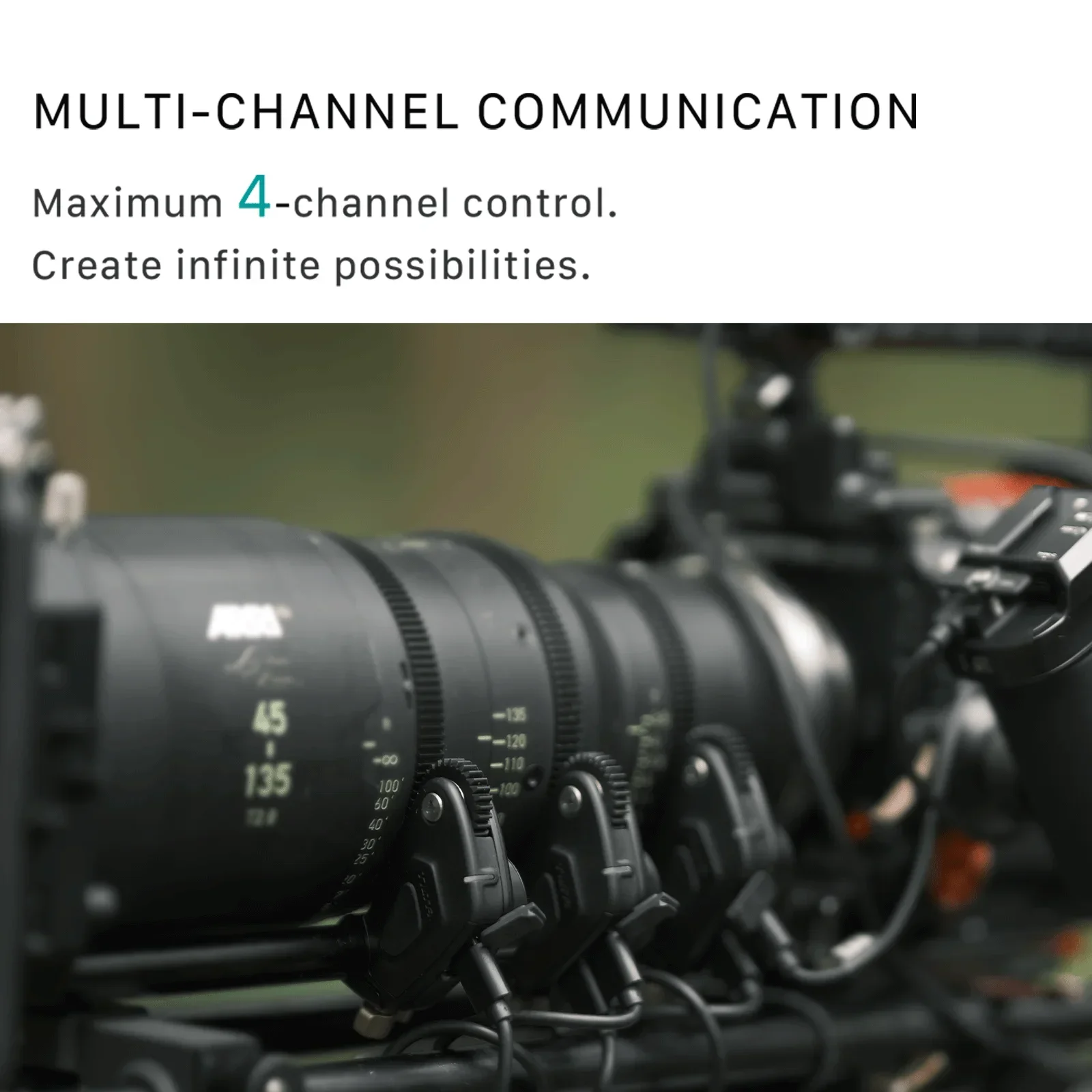 TILTA WLC-T05 Nucleus-N II نظام التحكم في العدسات اللاسلكية Nucleus Nano اتبع التركيز للألعاب والكاميرات محرك Nucleus-M