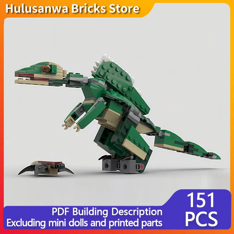 

Создатели животных серии модель MOC строительный блок спинозавр модульные технологии подарки праздник сборка детские игрушки костюм