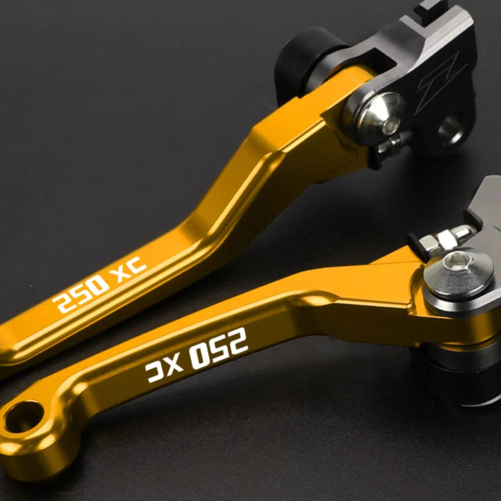 250 XC 1998-2006 2005 2004 2003 Motorcycle Accessories Pivot Brake Clutch Levers Dirt Pit Bike Handle For Suzuki DJEBEL 250XC