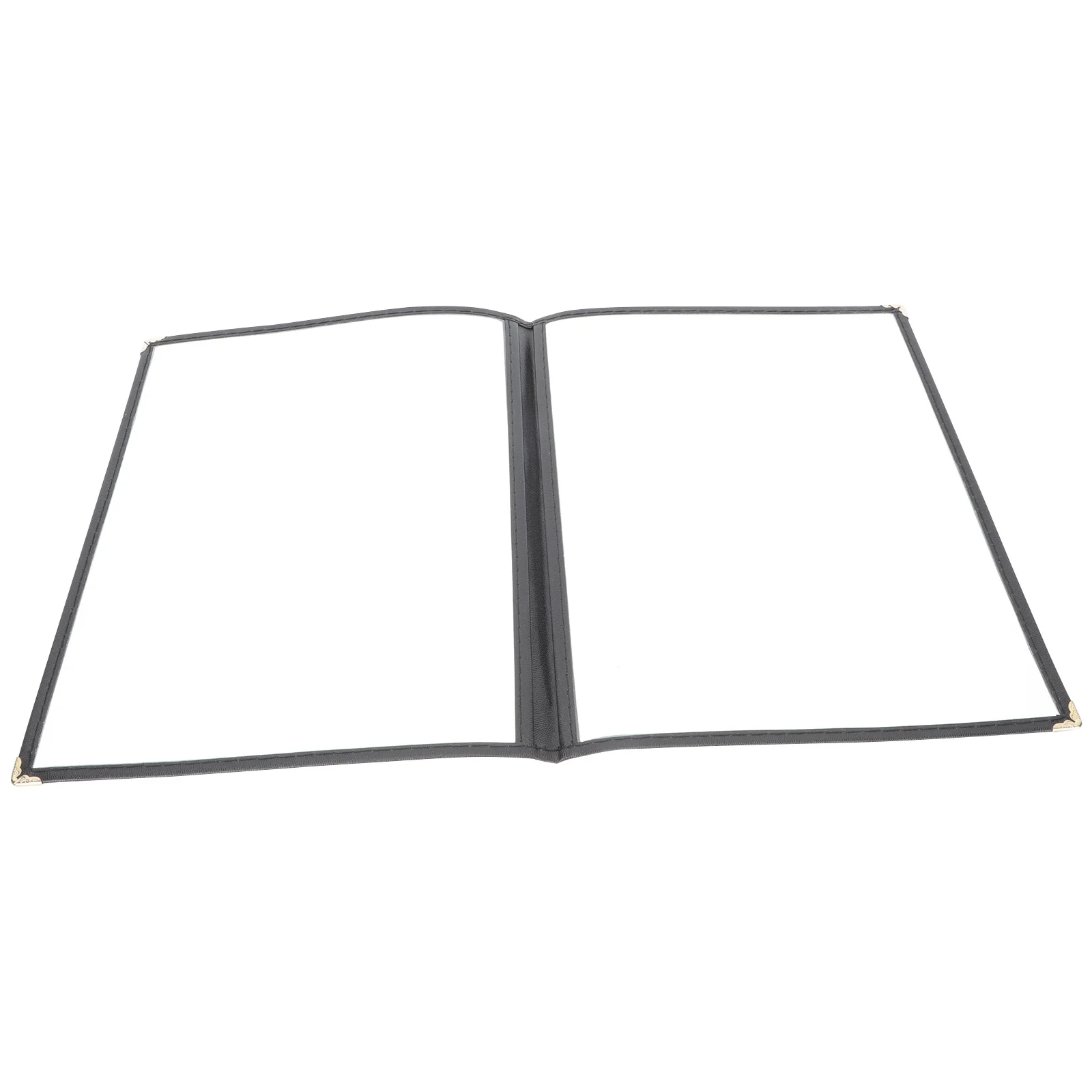 غطاء قائمة شفاف من مادة PVC، واقي قائمة المطاعم المتين العملي لكتاب مجلد مستلزمات مطعم الفندق #5