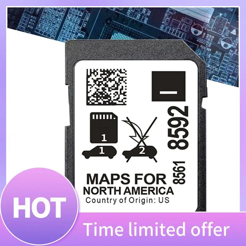 

B68A Latest 2023 8561 8592 Maps Navigation Card For Buick Cadillac GMC 2023 Navigation System North America Map Durabl