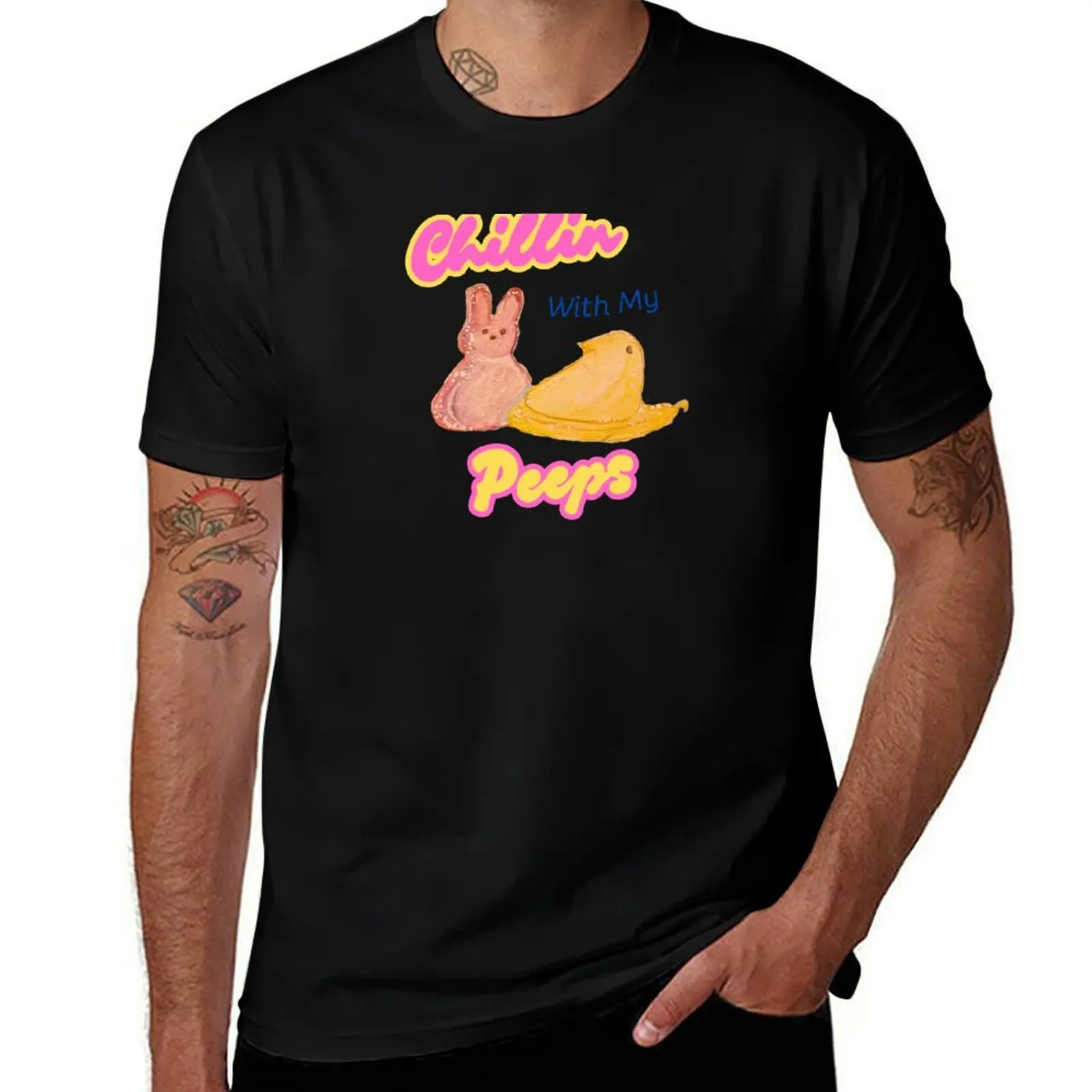 

Peep Squad T-Shirt animal prinfor boys blue archive Luxury man mens tall t shirts
