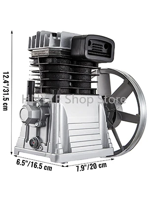 Imagem -05 - Cabeças de Compressor de ar Yzf Pistão Cilindro Duplo Estágio Único 22kw 375 l Min 12cfm 11 Bar 795psi 1300rpm para Têxteis Químicos