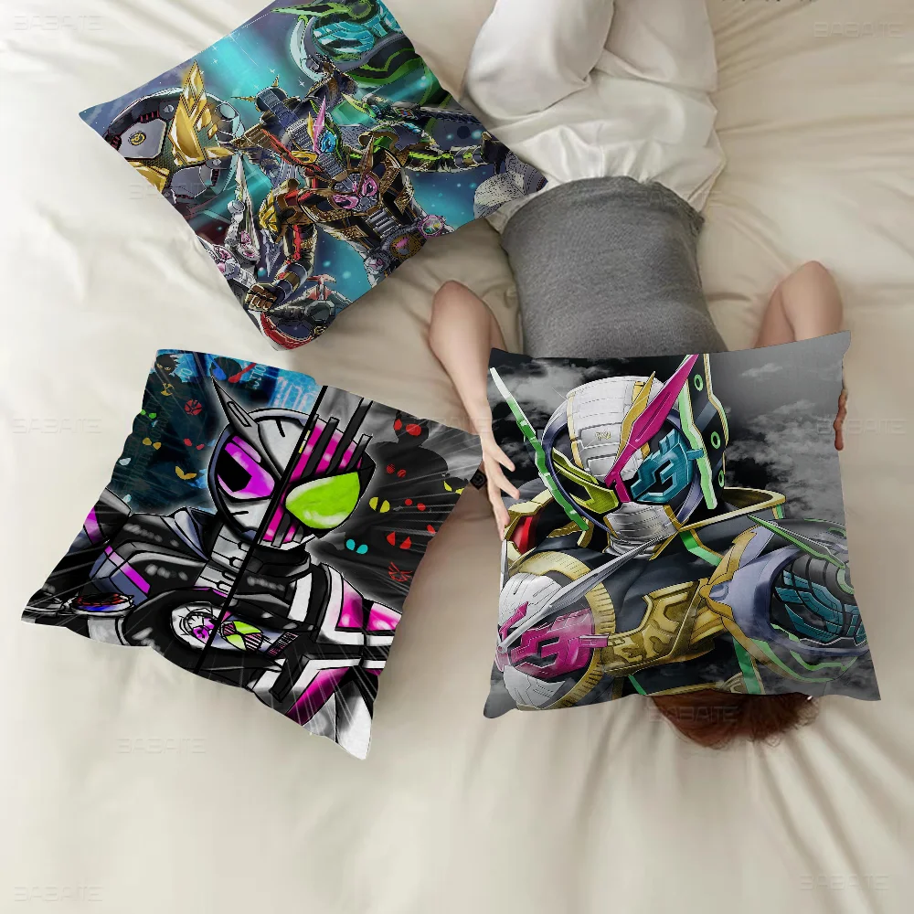 

Kamen Rider Pillowcase Toon Gift Cushion Cover Bedroom Home Sofa Chair Seat Decor Pillow Case