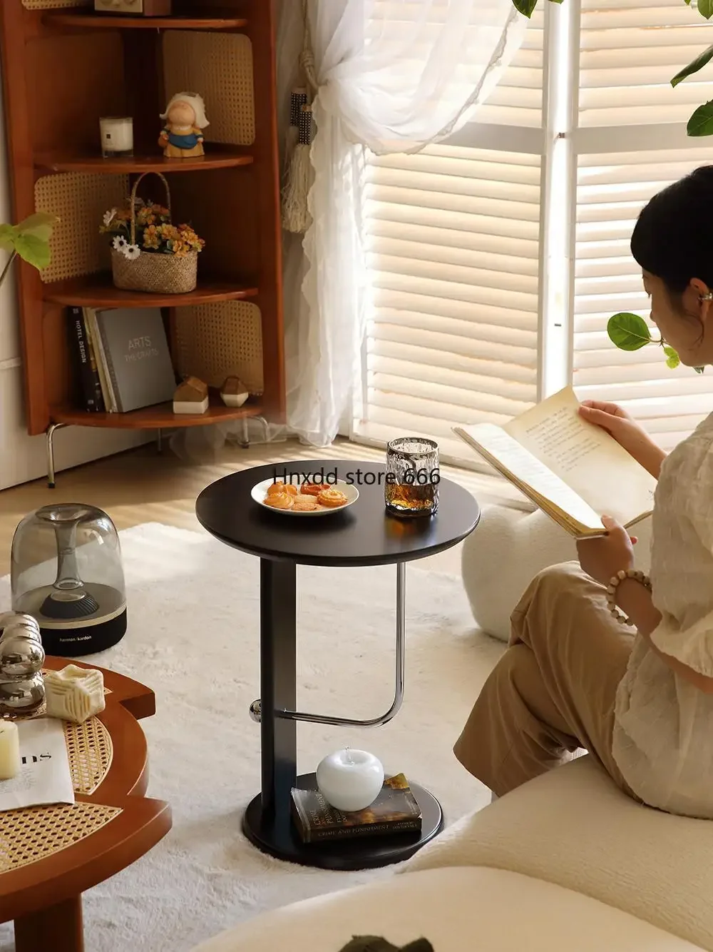 Medieval small alternative shelf bedside table