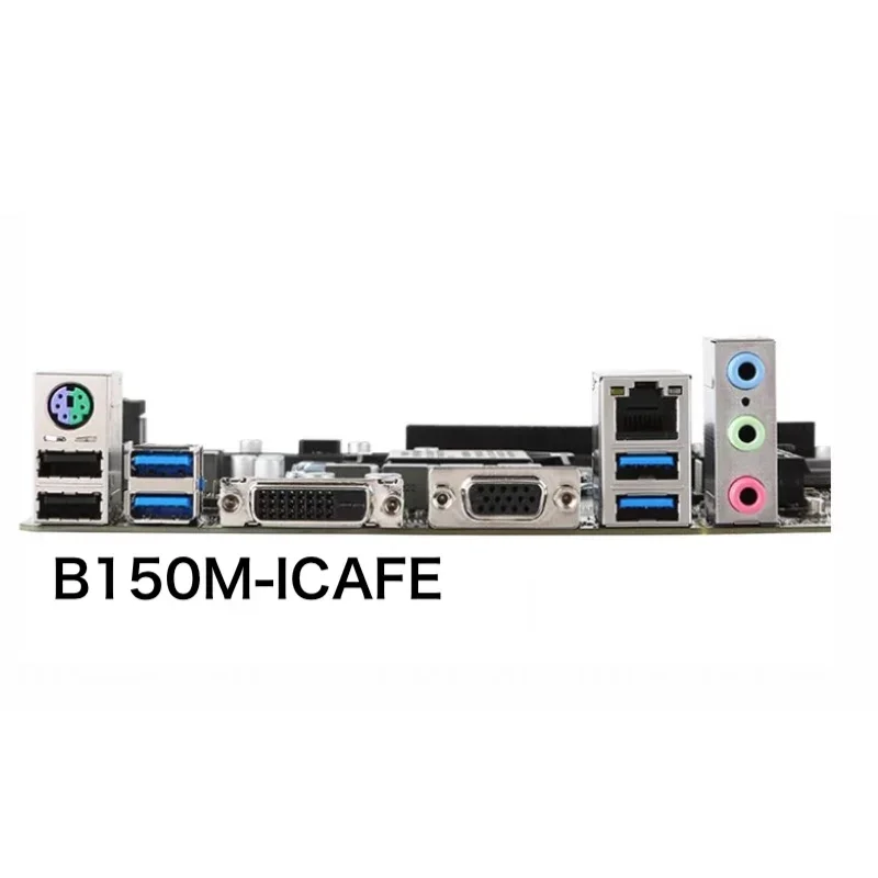 สําหรับ MSI B150M-ICAFE เมนบอร์ดเดสก์ท็อป LGA 1151 DDR4 เมนบอร์ดทดสอบ 100% OK ทํางานอย่างเต็มที่จัดส่งฟรี