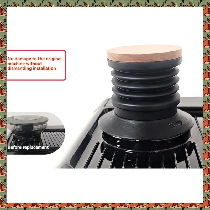 

ABLQ бункер для кофейных зерен, воздуходувка для Breville BES875/876/870/878/880/BCG820, инструмент для очистки эспрессо с деревянной крышкой