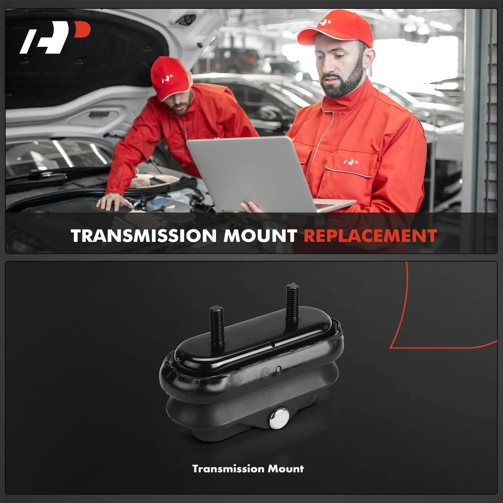 A-Premium Transmission Mount for Buick Lucerne 2006-2011 Cadillac DTS 2006-2011