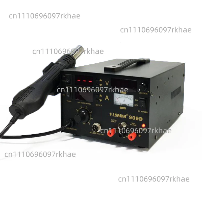 3 IN 1 909D (1A) SMD Rework Station Soldering Irons with Power Supply