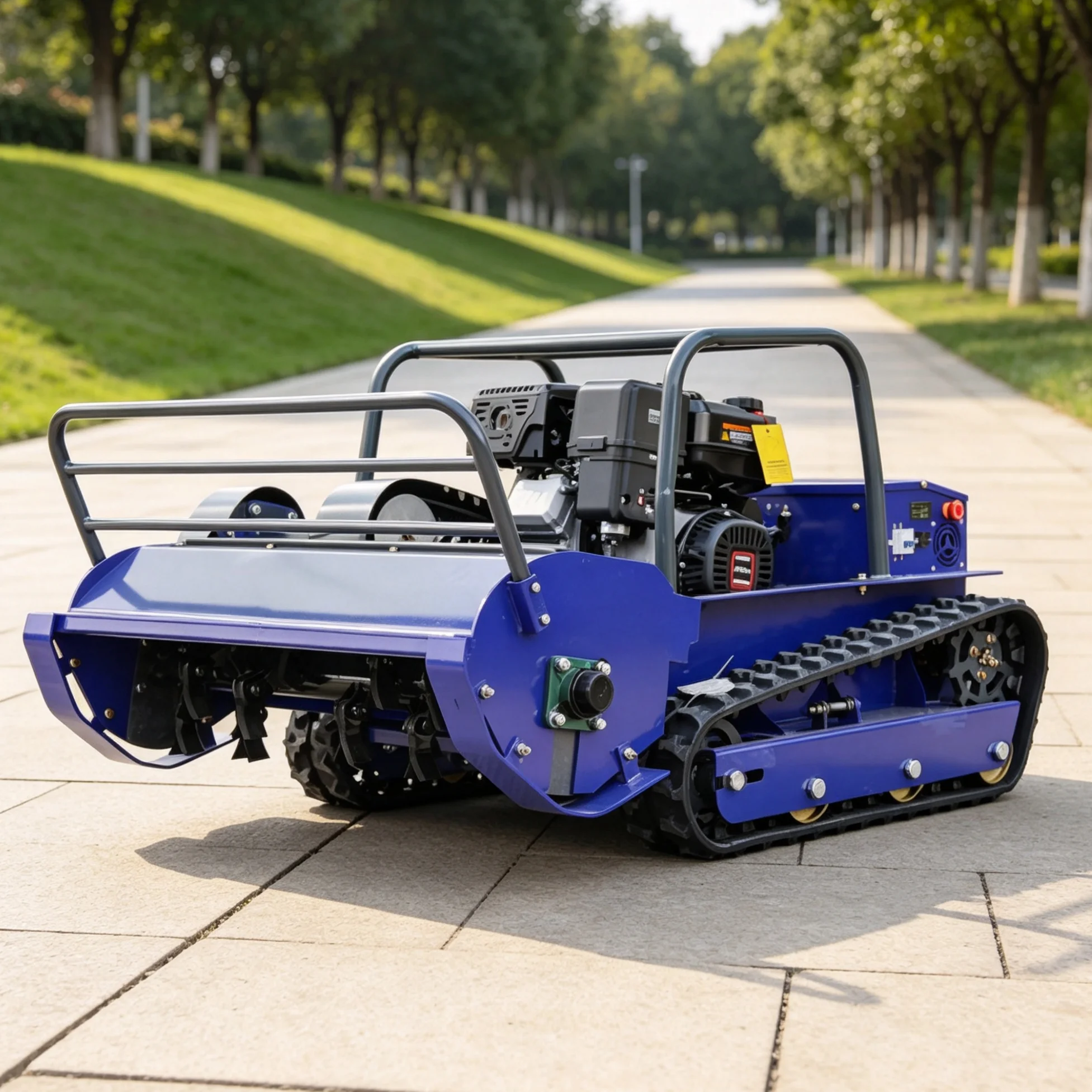 Customized Cordless Rechargeable Automatic Robot Lawn Mower Smart GPS Mower for Home Backyard Lawn Care robot grass mower
