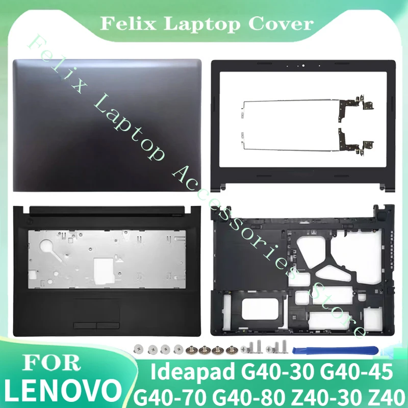 

Для Lenovo Ideapad G40-30 G40-45 G40-70 G40-80 Z40-30 Z40-70 ноутбука, задняя крышка/Упор для рук/Нижняя крышка/Передняя панель/петля