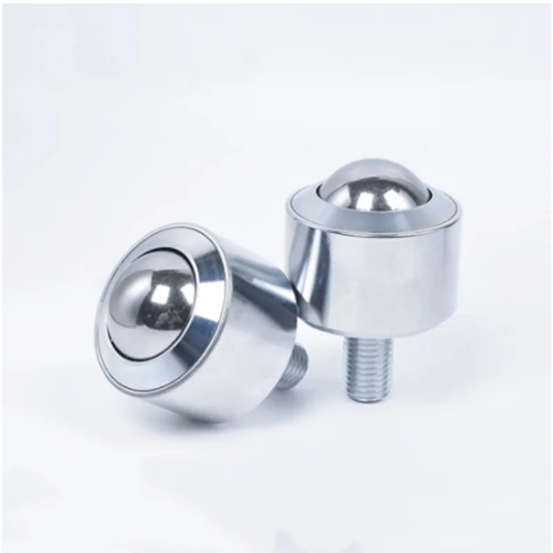 

1PC KSM25-FL Universal Ball Bearings / M12 screw jack, 360 degrees, bulls eye wheel,straight universal ball / casters