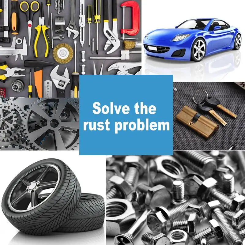 Car Paint&Wheel Iron Powder Remover: Rust Dust Spray Prevent Restore Clean Smooth Surface
