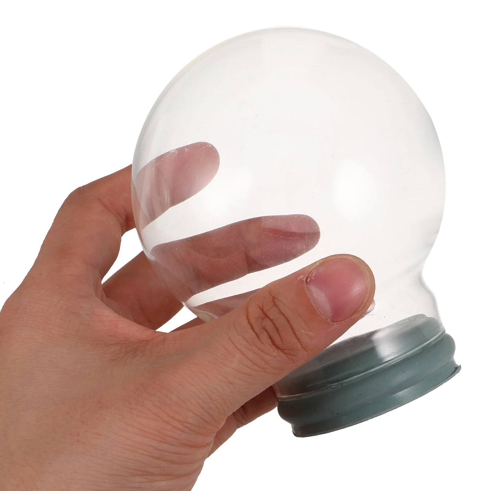 

DIY Glass Snow Globe Kit 3.93 Inch for Home Decor Craft Projects Holiday Decoration Clear Globe Custom Ornament Gift