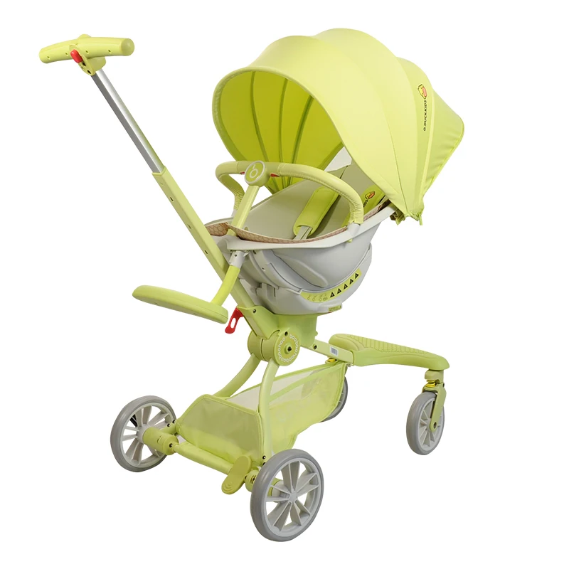 

Baby Stroller Can Sit and Lie Light Baby Stroller Walking Baby Stroller Folding High Landscape Umbrella Car Outdoor Travel