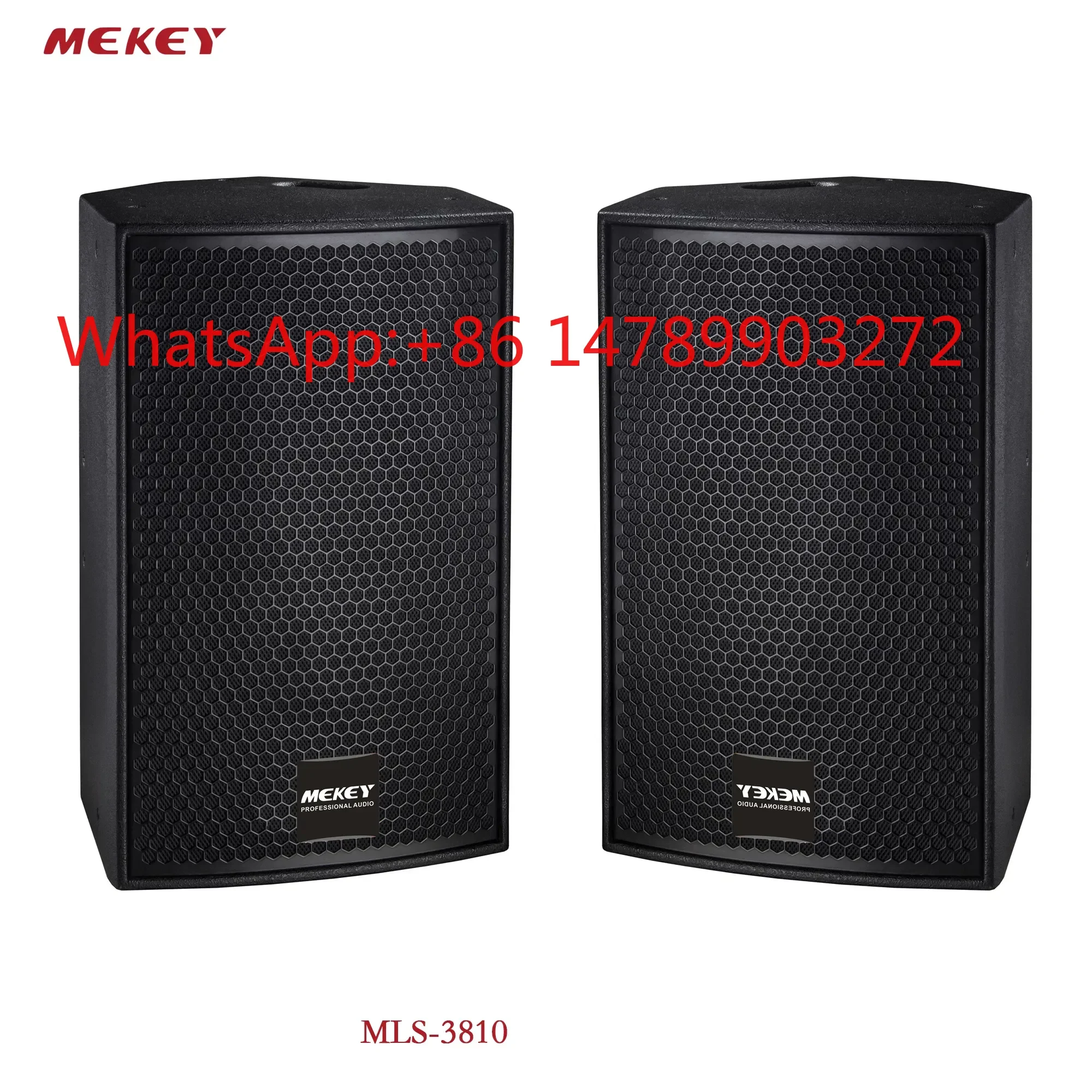 8Ohm Rated Full Range Audio Speaker Stable Sound For Home Theater KTV Room Equipment