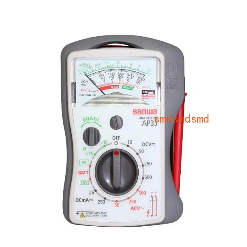 AP33  500V 250mA Small Pocket Size Analog Multimeters