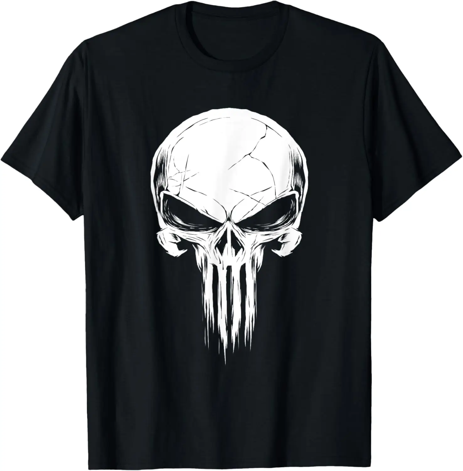 

Marvel The Punisher Distressed Skull Logo T-Shirt