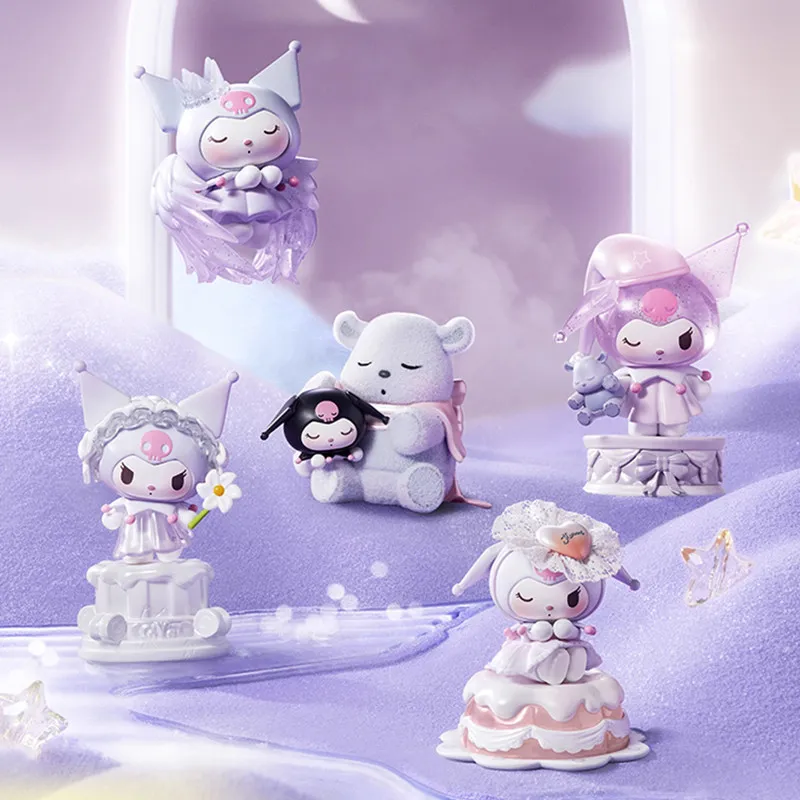 

Sanrio Family Kuromi Daytime Moon Series Blind Box Handheld Decoration Cute Gift Table ornaments