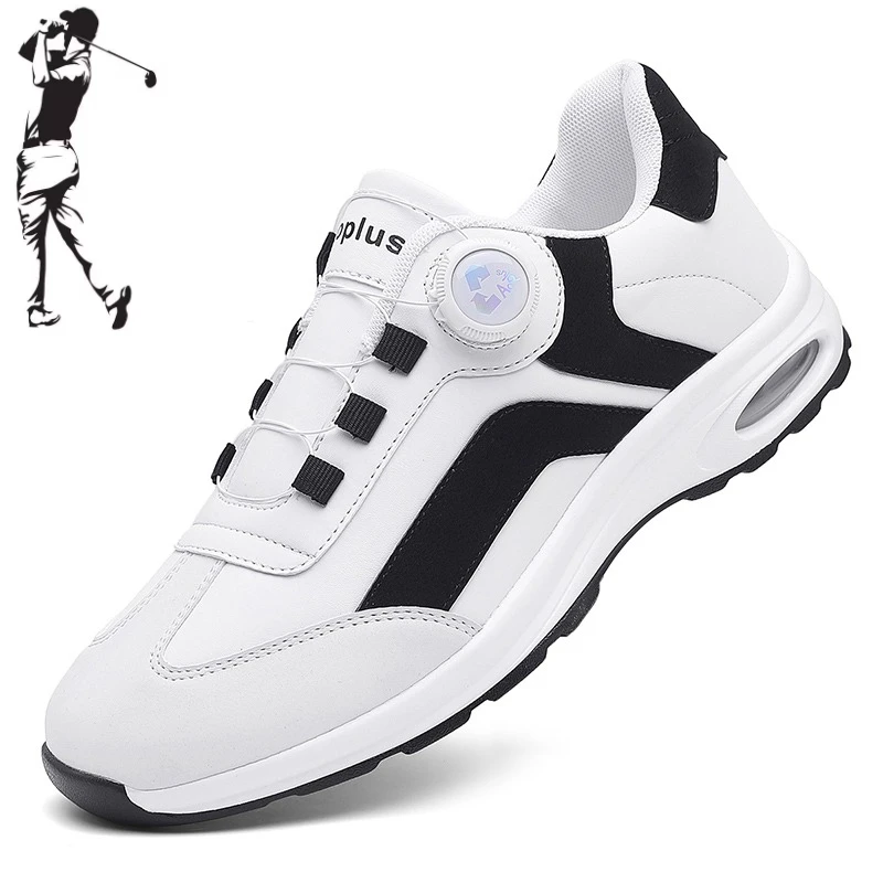 New Men's Fashionable Golf Shoes, Outdoor Fitness Jogging Shoes, Men's Comfortable and Casual Walking Shoes