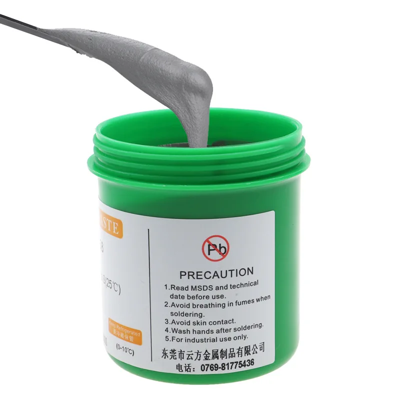 Sn64.7Bi35Ag0.3  200g Solder 180 degrees Celsius  paste medium temperaturelead-free solder paste silver halogen-free no-clean