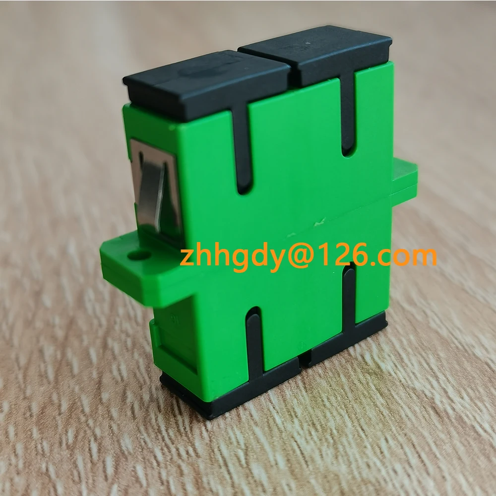 

SC/APC OM3 Optic Fiber Flange Single Mode Duplex Telecom SC Optic Fiber Coupler Adapter Connector Free Shipping