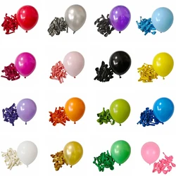 200pc 5inch Black Red Latex Balloons Birthday Theme Party Decoration Adult Wedding Baby Shower Kids Inflatable Toys Air Globos