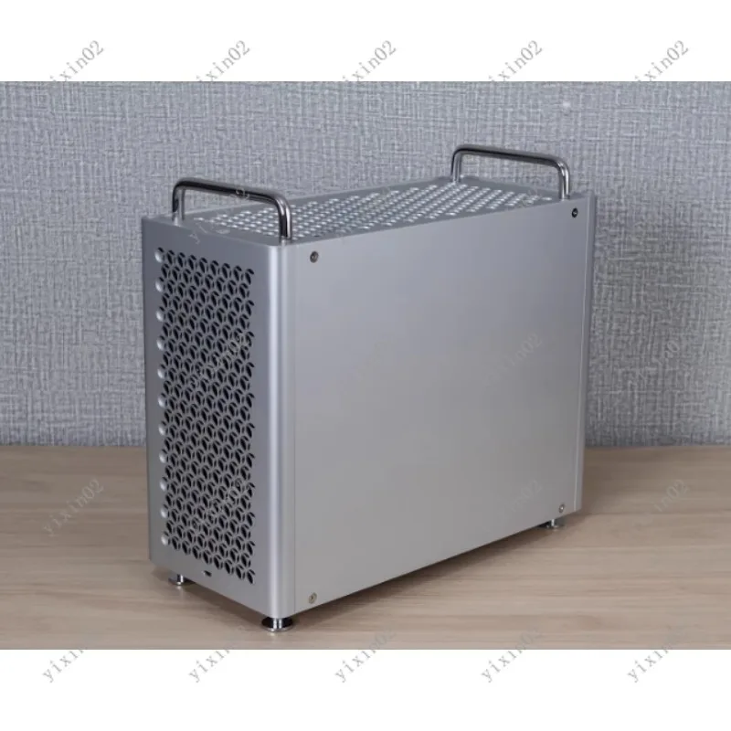 B2Pro All-Aluminum Computer Case for Gaming And Desktop PCs - MATX SFX/ATX Minimalist Design with Handle