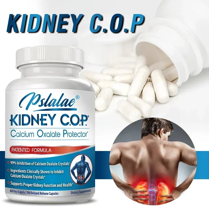 

Kidney COP Calcium Oxalate Protectant - Support Kidney Health, Promote Intestinal Absorption, and Prevent Stone Recurrence Vegan