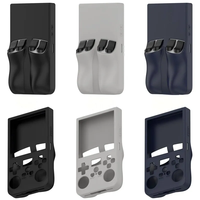R36s R36 Max Silicone Case For R36Max R36 S Handheld Game Console Silicone Protective Cover Box Soft Shell Accessories