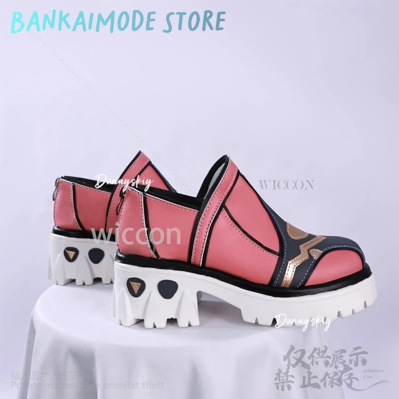 アニメゲーム原神コスプレ Varesa 靴甘い Y2K スタイル小道具ピンクスポーツウェア女の子女性ハロウィン Cos カスタマイズ