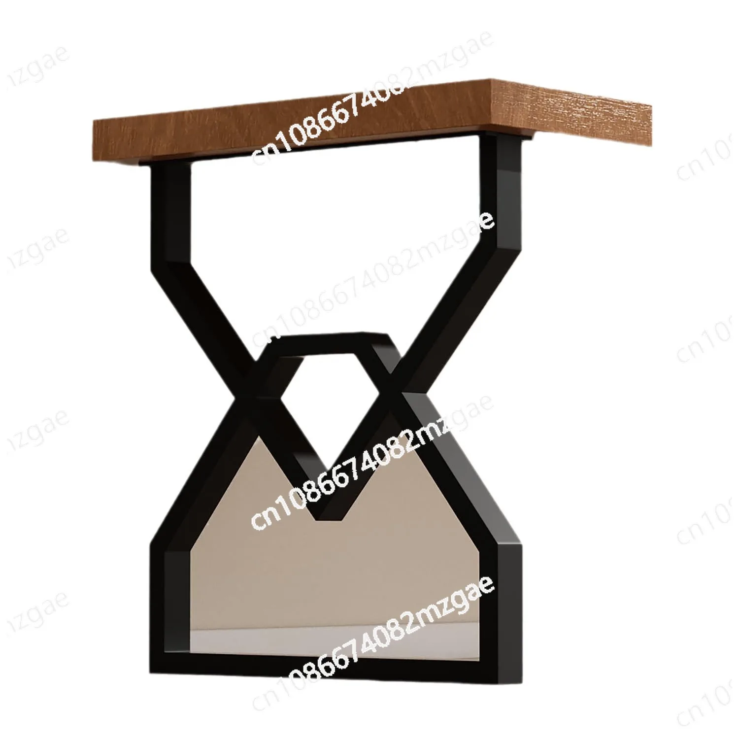 

Ножки стола из кованого железа для гостиной, обеденного стола, офисного компьютера, опорная рамка для конференций, ножки стола «сделай сам», тяжелый металл