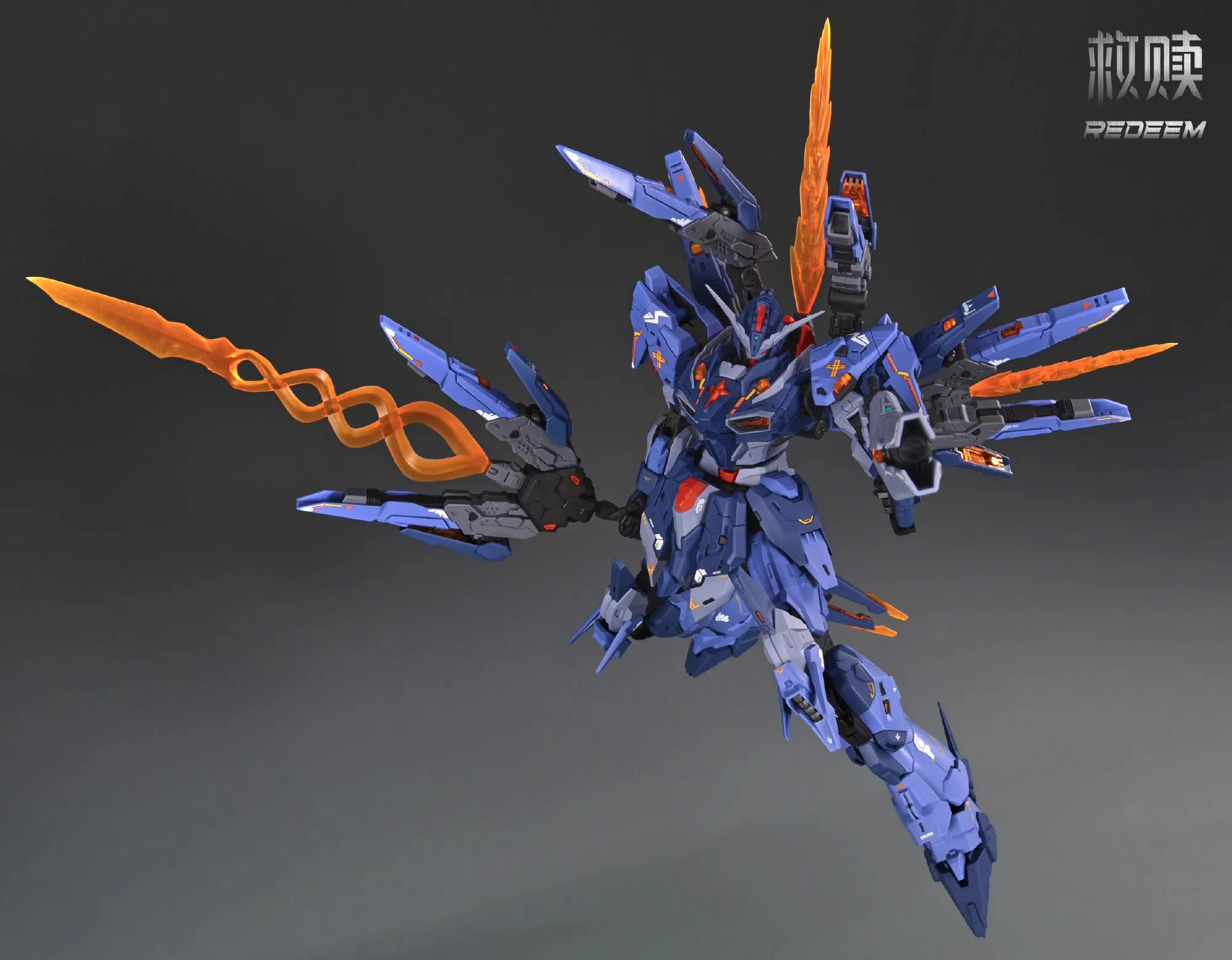 ZAOWORKSHOP Saint Armor Redeem MG 1/100 Montage Modell Kits Action Anime Figuren Sammlung Roboter Spielzeug Geschenke Mobile Suit