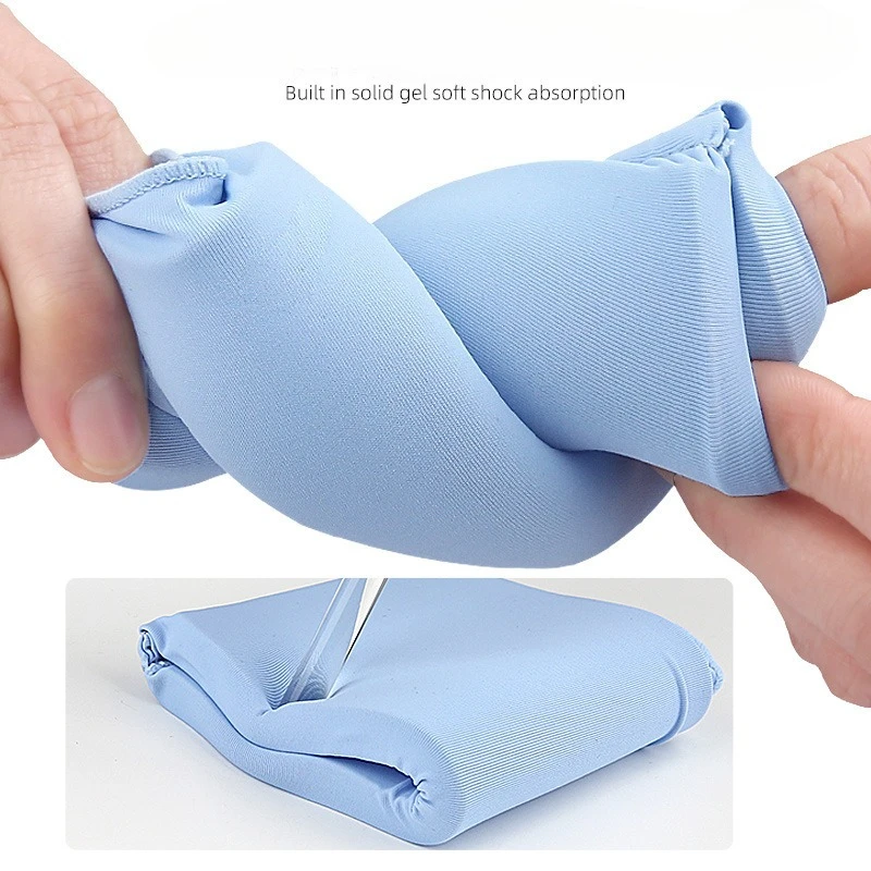 Sports Protection Wrist Solid Gel Wrist Guard Hot Cold Compress Lycra Fabric 360 Degree Coverage Soft Shock Absorption Supports