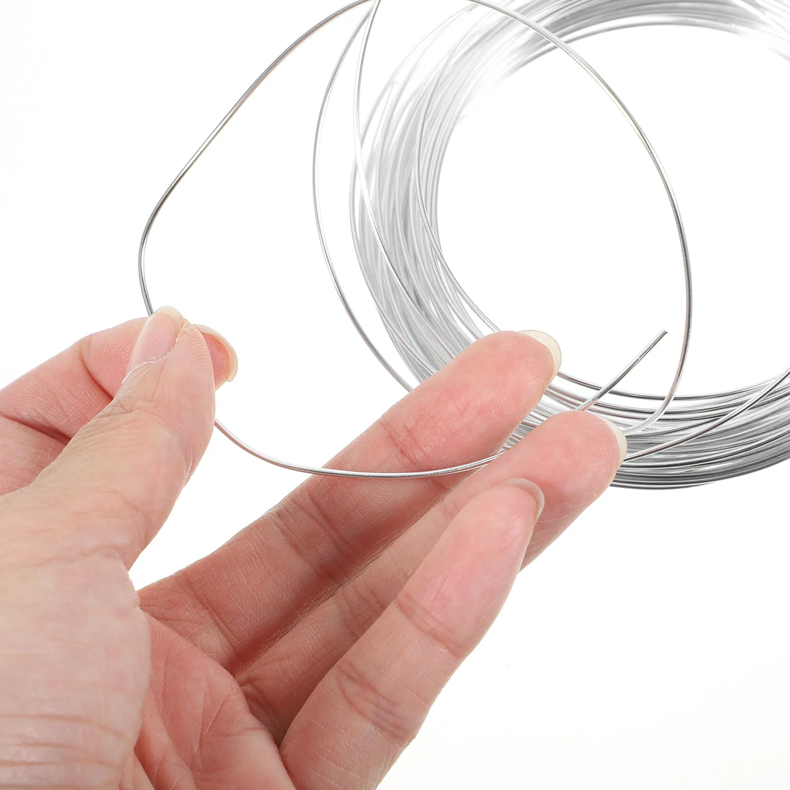 

10 рулонов алюминиевой проволоки для бонсай, прочная тренировочная алюминиевая отделка, поддержка катушки, сделай сам, моделирование растений, серебряная катушка для рукоделия