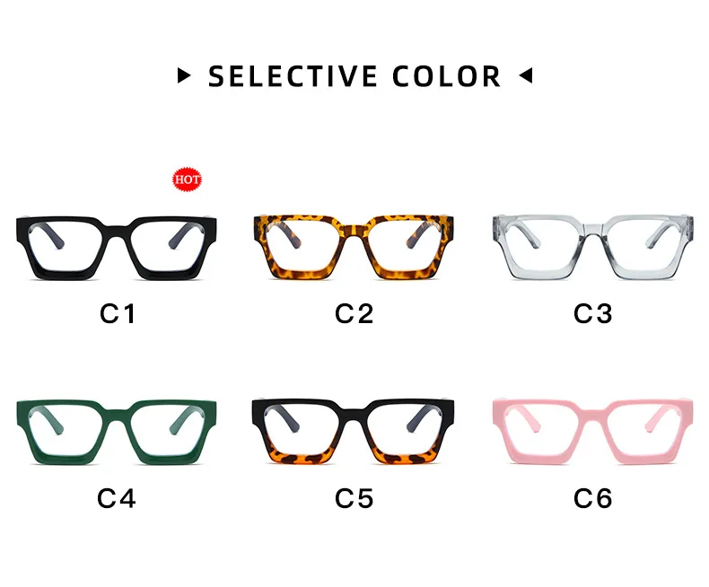 Neue Transparente Computer Brille Rahmen Frauen Männer Anti Blau Licht Platz Brillen Blockieren Gläser Optische Spektakel Brillen ﻿ – Detail 6