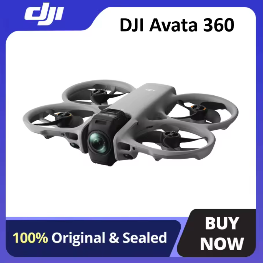 DJI Avata 360 רחפן עם שידור וידאו משופר 8K/60Fps HDR וידאו 360 ° / רחפן צילום דו-מצבי עם עדשה אחת