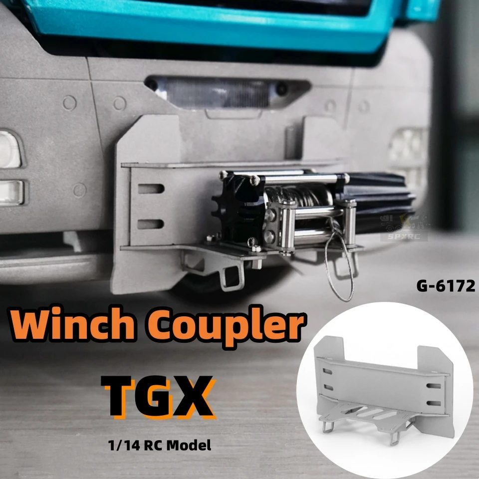tgx-winch-coupler-g-6172-stainless-steel-for-1-14-tamiya-rc-mann-lesu-romote-control-trailer-modified-accessories-model-toy