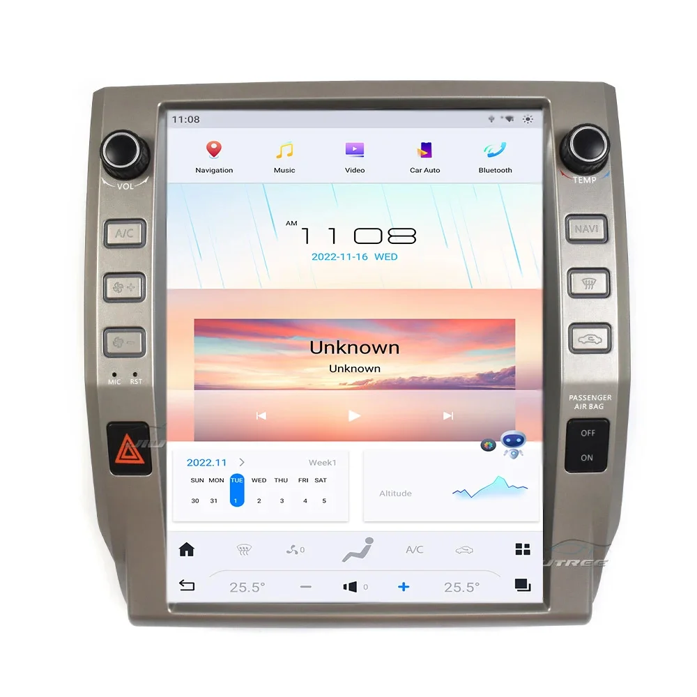 

Carplay HD T Screen Android Car GPS Multimedia Player For Tundra 2014 2015 2016 2017 2018 2019 Radio Stereo Head Unit