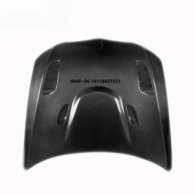 

For E90 Early and Late Modification Original M3 Four-hole Style Carbon Fiber Engine Hood