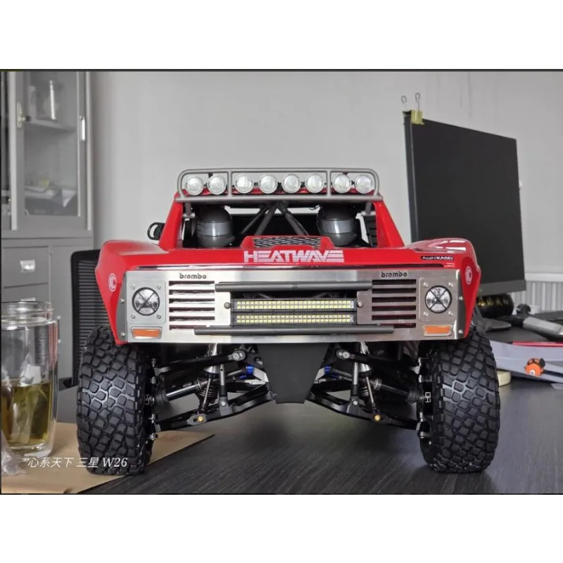 

Титановая световая панель на крышу Traxxas UDR 1/7, 8 ретро-светодиодов, 12В, запчасть для тюнинга радиоуправляемых моделей / Титановый светильник на крышу / Комплект световых приборов на крышу