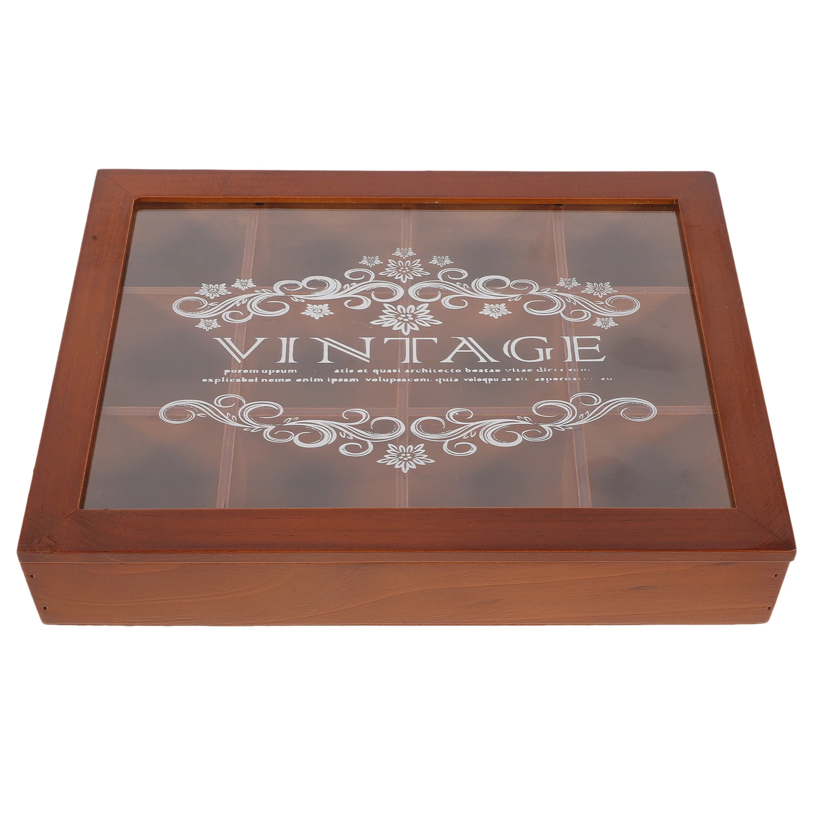 

Wooden Storage Box Jewelry Case for Earrings Rings Small Trinkets Acrylic Display Home Bedroom Decorative Boxes