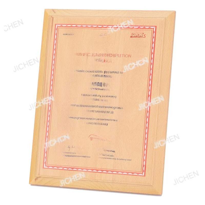 

Медаль из массива дерева JC, буковая наклейка, алюминиевый лист, титан, деревянный поднос, цветная печать на акриле, деревянная медаль