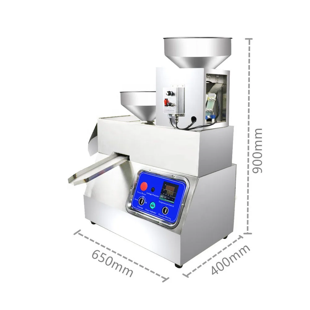 

2020 Upgrade Stainless Steel Automatic Peanut Oil Extraction Machine