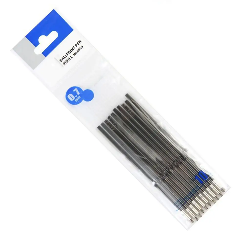 20 Pc 0.7mm Ballpoint Pen Refills Blue Ink Invisible Disappearing Type Smooth Writing Slow Fade for Signature School Office Pen view 4