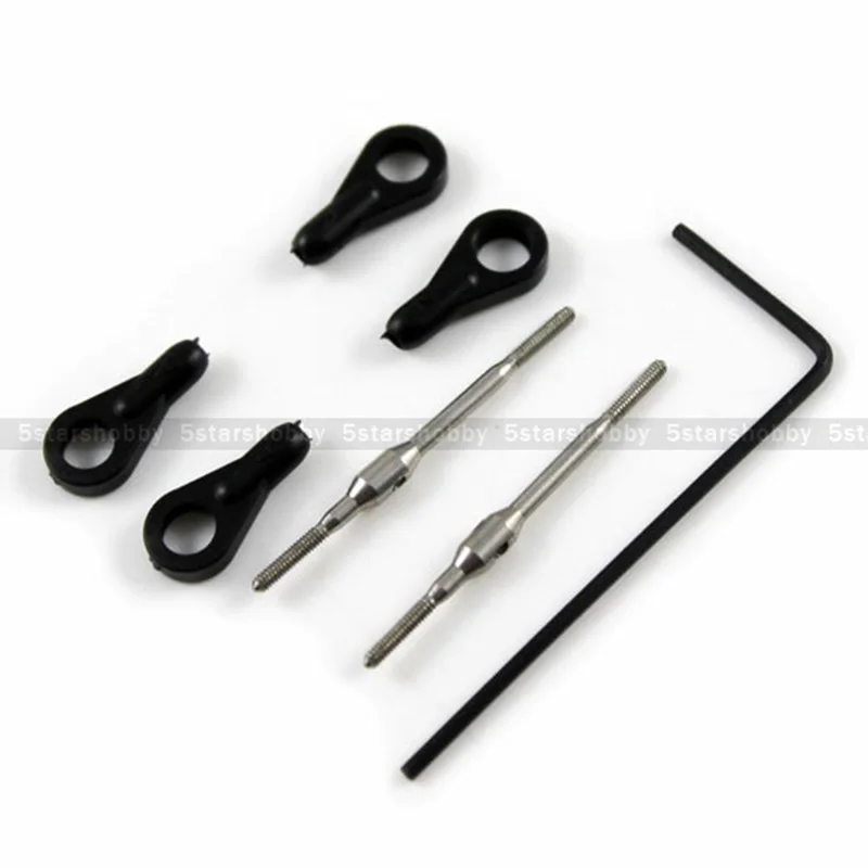 Tarot 450 tiges de liaison fines et réglables bidirectionnelles améliorées 32.8mm Tl2639 pour 450 Se /V2/gf/sport/pour hélicoptère Trex 450 V2 V3 PRO