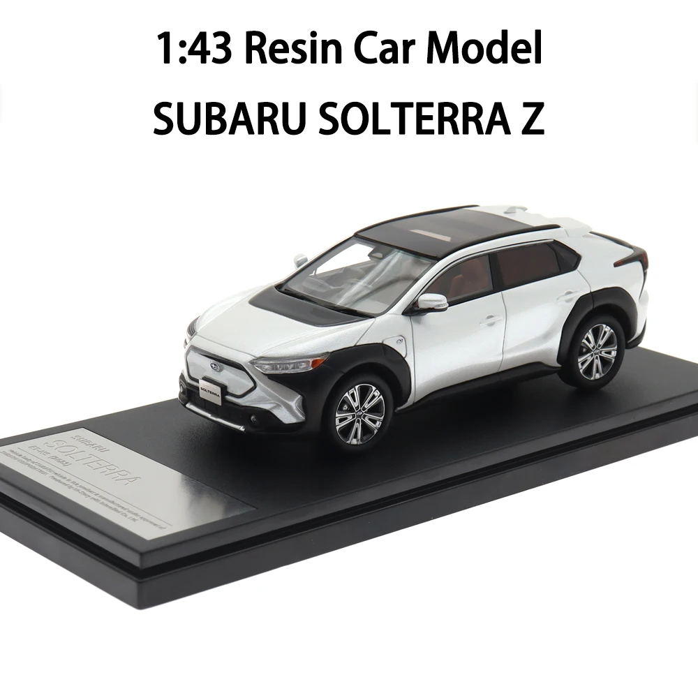 

1:43 Scale SUBARU SOLTERRA Resin Model Car | New Energy Electric SUV Diecast Vehicle | High Detail Collectible Display Toy Gif